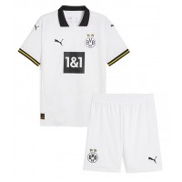 Camiseta Borussia Dortmund Donyell Malen #21 Tercera Equipación para niños 2024-25 manga corta (+ pantalones cortos)